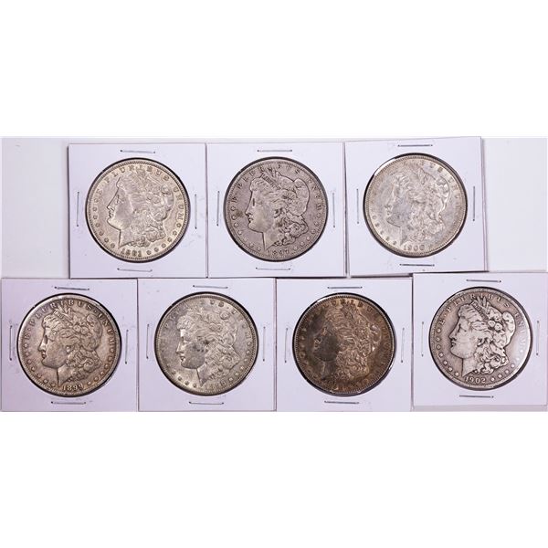 1896-1902 Morgan Silver Dollar Coin Collector's Set