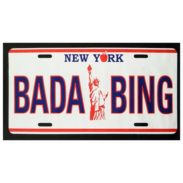 BADA BING by Steve Kaufman (1960-2010)
