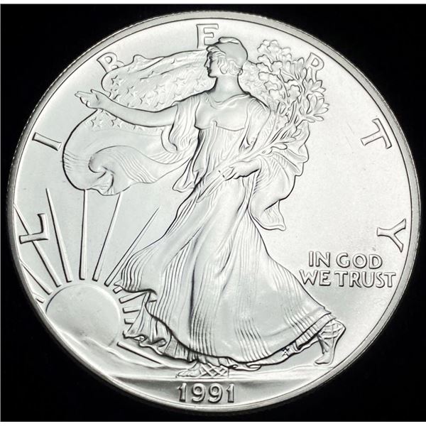 1991 American Silver Eagle