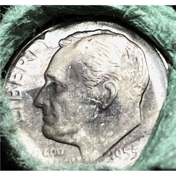 Mint Condition Roll (50) 90% Silver 1955 10C Roosevelt