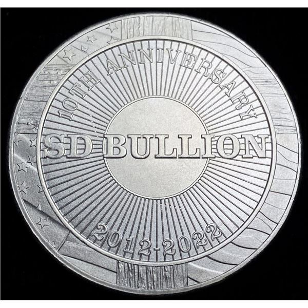 SD Bullion "One Nation Under God" .999 Silver 1 ozt