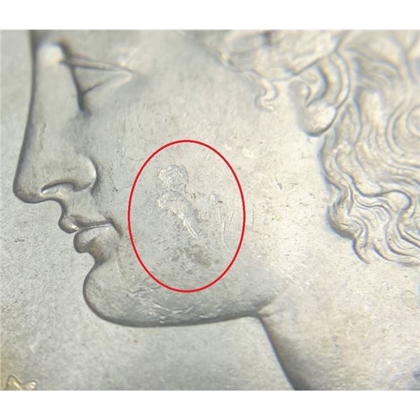 Mint Error 1888 Morgan Silver Dollar MS67+