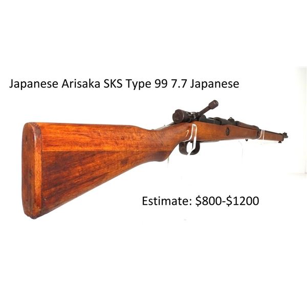 Japanese Arisake SKS Type 99 7.7 Japanese Rifle
