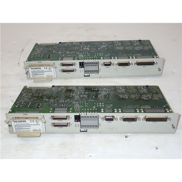 (2) Siemens # 1P 6SN1118-0DJ23-0AA2 Cards