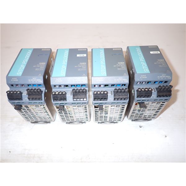 (4) Siemens # 1P 6EP1436-3BA10 Power Supplies