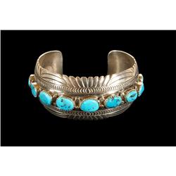 Collection of 2 Native American turquoise