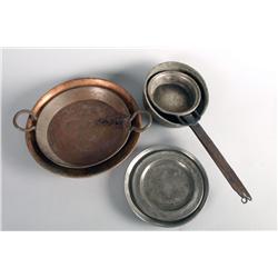 Ten piece collection of colonial
