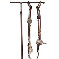 Pair of Leatherhead stalls mounted