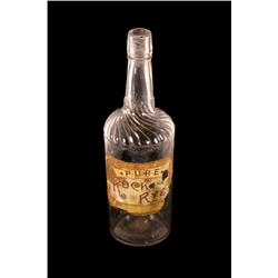 Rye Whiskey Bottle