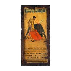 Nice Italian Bullfighting Advertiser