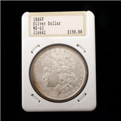 1886 Morgan Silver Dollar