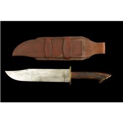 Large presentation clip point bowie