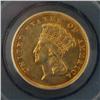 Image 1 : 1878 $3 Gold Indian head Princess