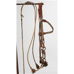 Rolled Horsehair Bridle