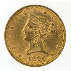 1896 $10 Gold Liberty