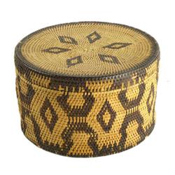 Excellent woven Northwest Coast geometric