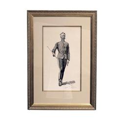 Magnificent original water color on paper