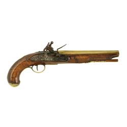 Flintlock Pistol 8 7/8" Brass Oct Barrel