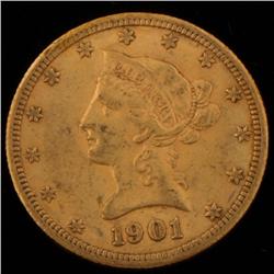 1901-S $10 Gold Liberty