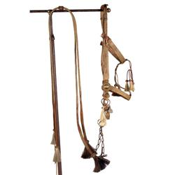Yuma Prison made horsehair headstall