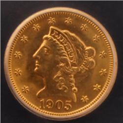1905 $2.5 Gold Liberty