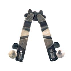 Pair of Crockett Spurs "Tom Johnson" design