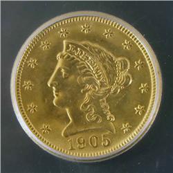 1893-O $5 Gold Liberty key date