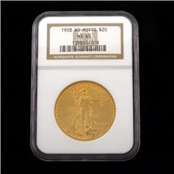 1908 $20 Gold Saint Gaudens