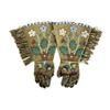 Image 1 : Fringed Buckskin Officers Style Gauntlets