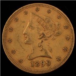 1899 $10 Gold Liberty