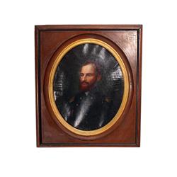 Hi-Quality oil painting of Civil War Major