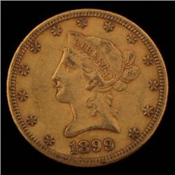 1899-S $10 Gold Liberty