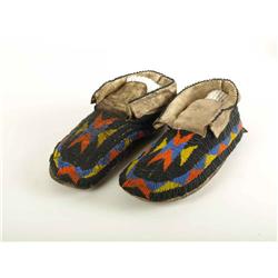 Pair of Sioux Men's nearly full beaded