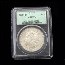 1884-O Morgan Silver Dollar
