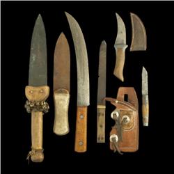 Collection of 6 knives