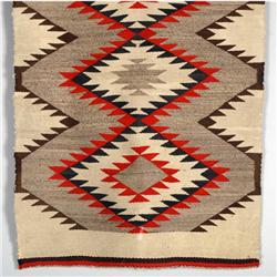Navajo eye dazzler textile weaving