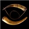 Image 1 : Collection of two Powder Horns