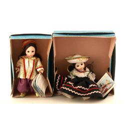 Collection of two Madame Alexander Dolls