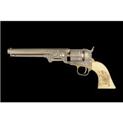 Franklin Mint 1851 Copy of Engraved Colt