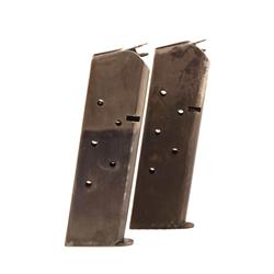 Lot of 2 two-tone Colt 1911 Magazines