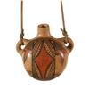 Image 1 : Excellent hand painted Hopi clay canteen