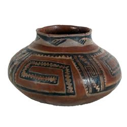 Large Prehistoric painted pottery olla
