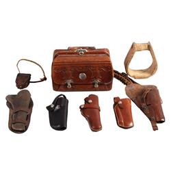 Collection of 5 holsters