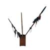 Image 1 : Two contemporary Native American spears