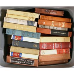 Large assortment of books
