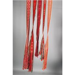 5 Pueblo / Navajo sashes