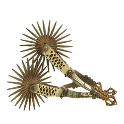 Pair of large rawl Spanish spurs