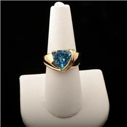Hi-Quality 10K Yellow Gold Ladies Freeform