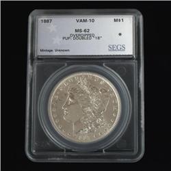 1887 Morgan Silver Dollar