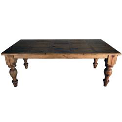 Rustic Mexican dinning table with 6 chairs
